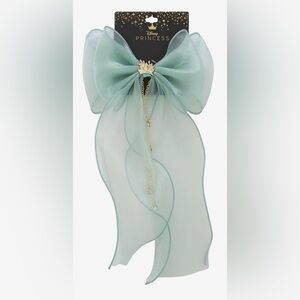 NWT Hot Topic Disney Princess Tiana organza bow hair  clip